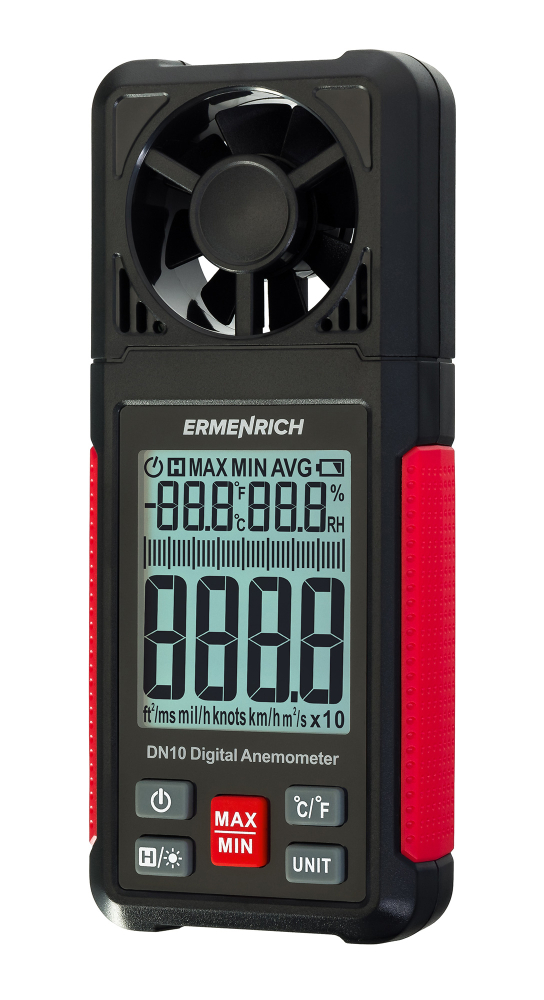 Ermenrich Seek DN10 digitális anemométer
