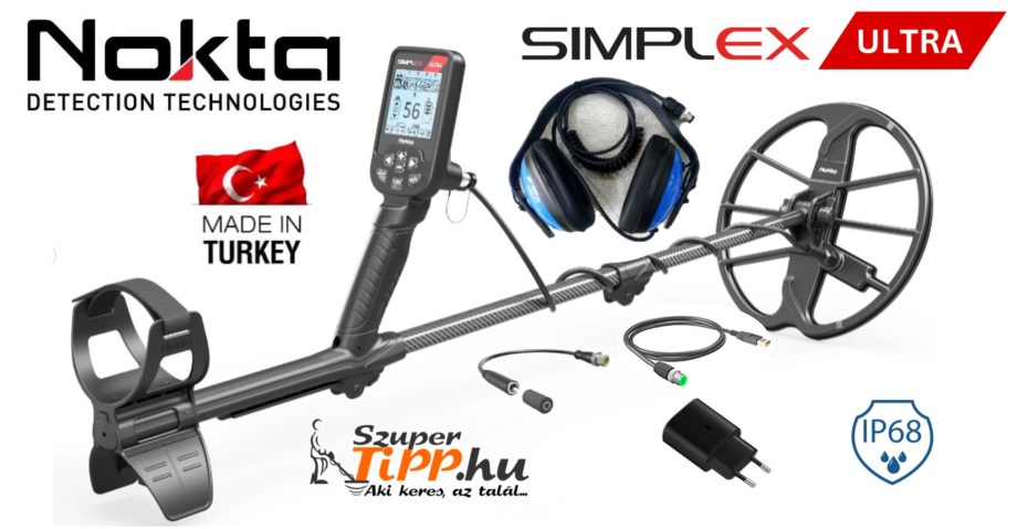 Nokta Simplex Ultra fémkereső fémdetektor